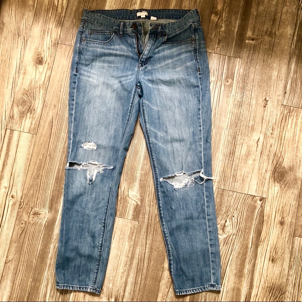 J. Crew Boyfriend Jeans